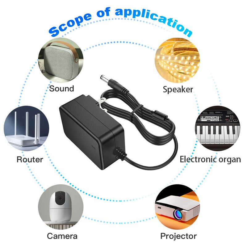 [Australia - AusPower] - MTDZKJG 12V 5A Power Supply Adapter AC100-240 to DC 5.5mmx 2.5mm Plug 12V 5A AC/DC Power Supply Terminal for LED Strip Light CCTV Camera etc. 