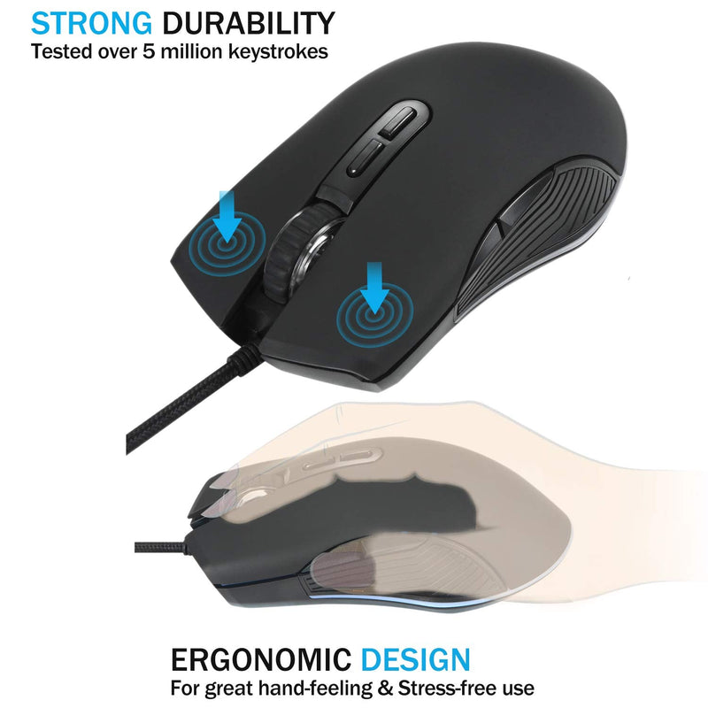 [Australia - AusPower] - ValueRays Heated Mouse Pro, Large Warm Optical Mouse, Mouse Hand Warmer, All Surface Heat - New 2020 Design! 