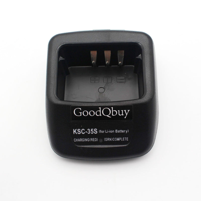 [Australia - AusPower] - GoodQbuy Rapid Quick Charger KSC-35S is Compatible with Kenwood Radio KNB-45L Li-ion Battery TK3400 TK-2200LP TK-2300VP TK2400 TK-3200L TK-3302UK 