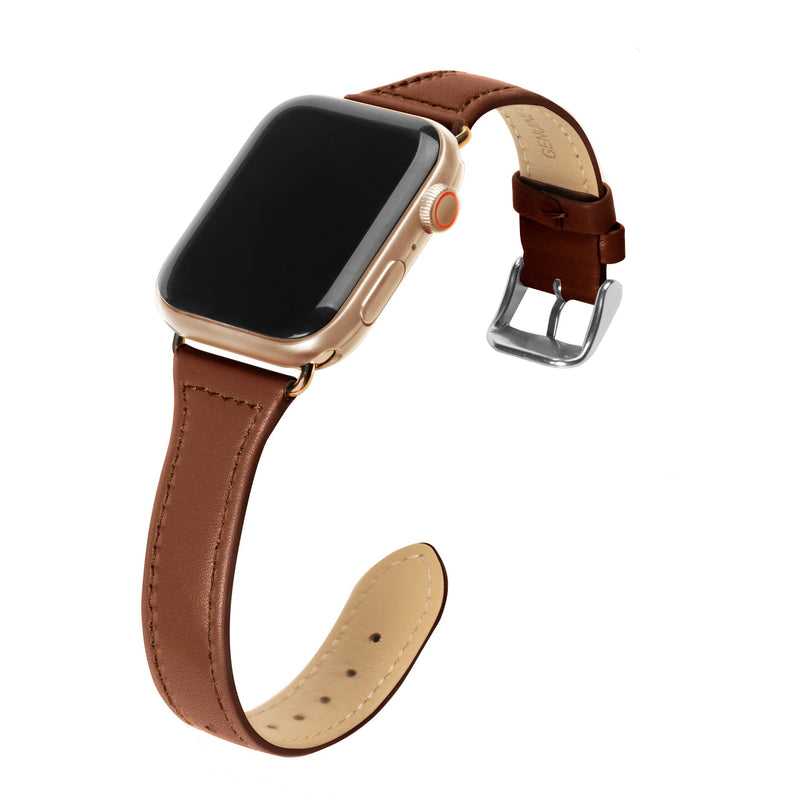 [Australia - AusPower] - [Compatible] Apple Watch Band, Apple Watch Band 38mm 40mm 41mm 42mm 44mm 45mm Women, Leather Apple Watch Band Seriers 7 6 5 4 3 2 1 SE 