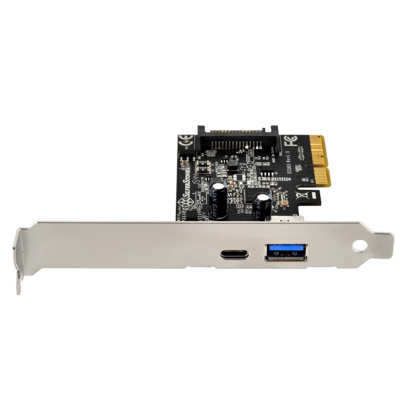 [Australia - AusPower] - SilverStone Technology USB 3.1 External Type A & Type C Pci-E Card ECU03 Components Other 