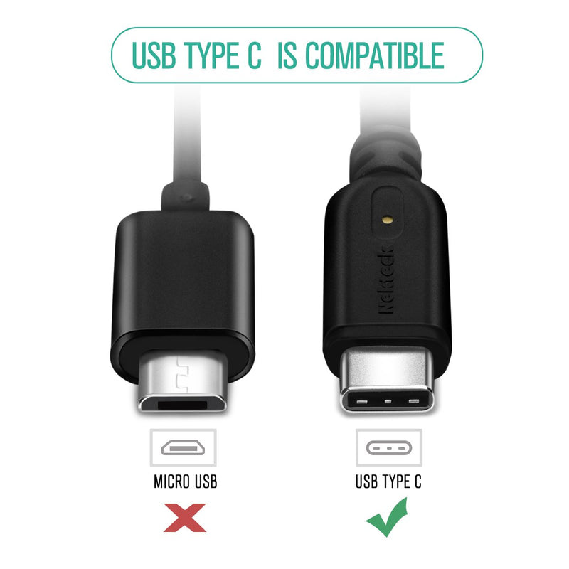 [Australia - AusPower] - Type C Car Charger, Nekteck USB Car Charger with 45W Power Delivery and 12W USB A Port Compatible with iPhone, iPad, MacBook, Galaxy, Google Pixel, 3.3ft USB C Cable Included, NOT Ideal for Note10+PPS 