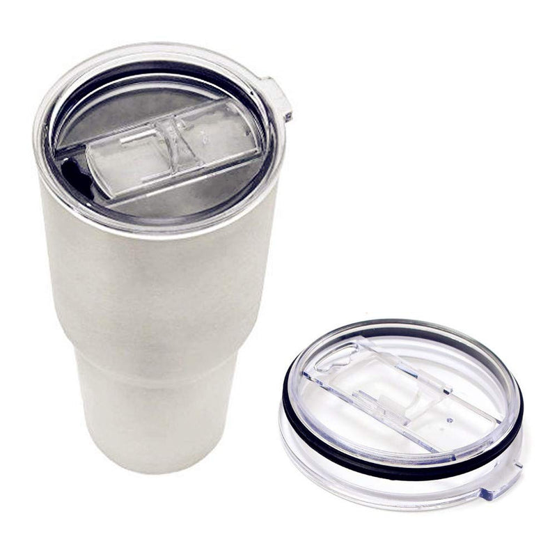 [Australia - AusPower] - 20 oz Tumbler Replacement Lid, Splash Proof & Spill Resistant With Slider Locking Closure, Lid Replacement for Yeti Tumbler, Ozark Trails and More Cooler Cup, Fit Open/Close 3.25 Inch Diameter 1 Pcs 20oz 