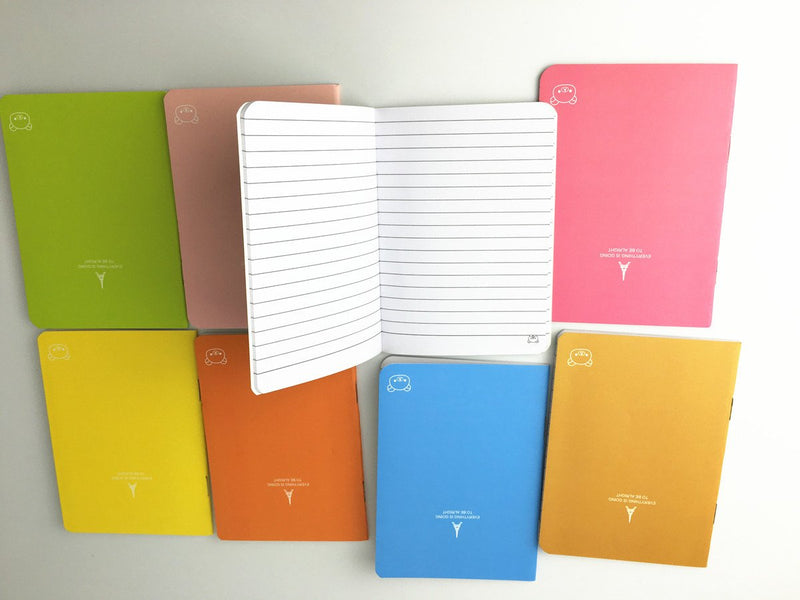 [Australia - AusPower] - 12 Pcs 4.9 Inch x 3.5 Inch Pocket Notebook 24 Sheets (48 Pages) 7mm College Ruled Portable Steno Notebooks Mini Notepads (12) 12 