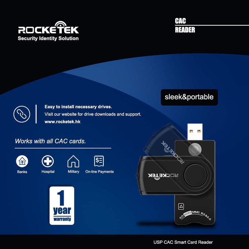 [Australia - AusPower] - Rocketek USB C HDMI Adapter 8 in 1 Type C Hub with 4K USB C to HDMI, 2 USB 3.0 Ports, SD TF Card Reader, 2 USB C Ports(Data) & USB-C Charging Port Compatible for MacBook, iMac, Surface, Galaxy, XPS Black-OTG 