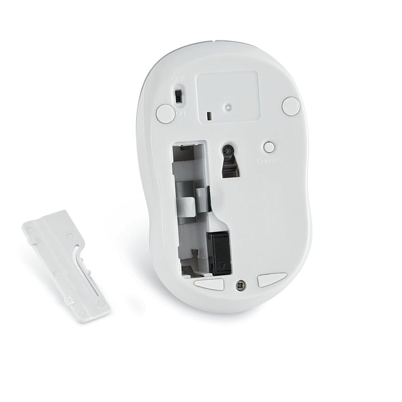 [Australia - AusPower] - Verbatim Silent Wireless Blue LED Mouse - Silver Silver Mouse 