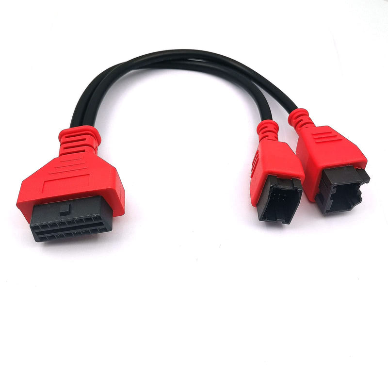 [Australia - AusPower] - DEVMO Cable Adaptor for Chry-sler Programming Cable 12+8 Cable Adaptor Connector Compatible with Autel MaxiSys MS908 MS906S 908S MS905 