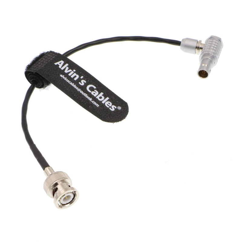 [Australia - AusPower] - Alvin's Cables Red Komodo Timecode Cable BNC Male to EXT 9 Pin Male Right Angle Time Code Cable for Sound Devices ZAXCOM Right angle 9 Pin 