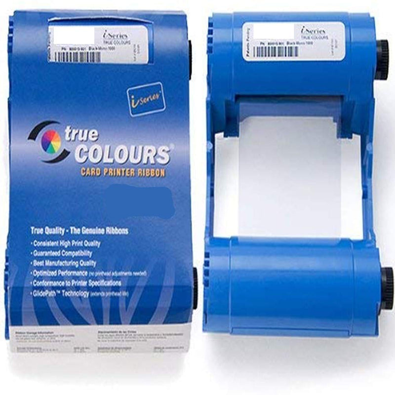 [Australia - AusPower] - Compatible 800011-140 YMCKO Color Ribbon for Zebra ZXP Series 1 ZXP1 Card Printer 100 Prints 800011-140 Ribbon 