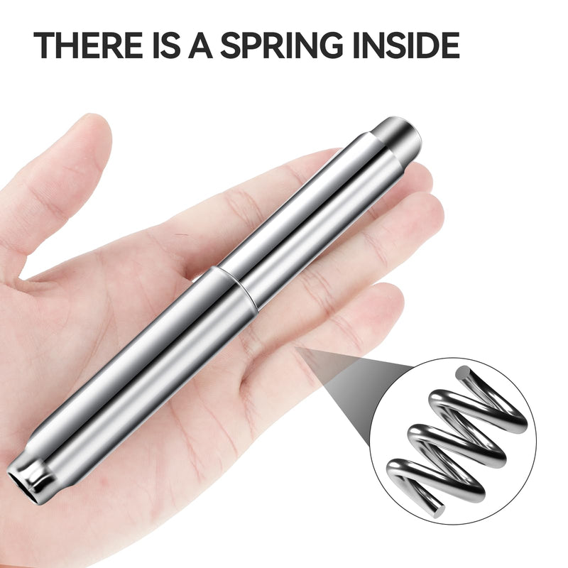 [Australia - AusPower] - Paper Toilet Holder Replacement Rod Toilet Paper Holder Roller Stainless Steel Toilet Paper Holder Spring Loaded Toilet Paper Holder Roller Toilet Paper Holder Spring Rod 