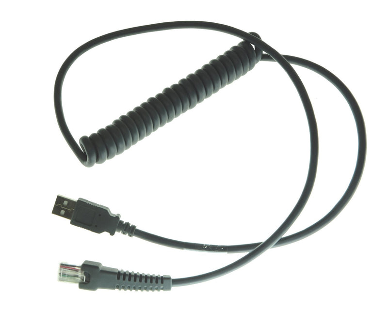 [Australia - AusPower] - Arkscan USB Cable for Motorola Symbol Barcode scanners CBA-U12-C06ZAR (2M / 6FT Coiled) 2M / 6FT Coiled 