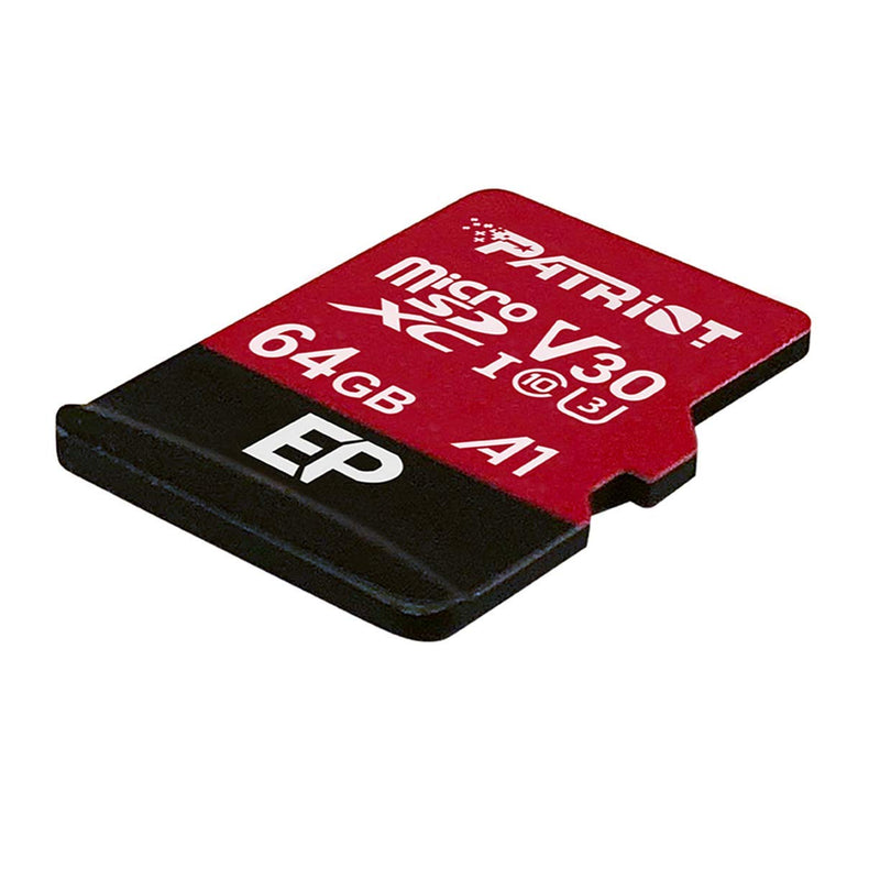 [Australia - AusPower] - Patriot 64GB A1 / V30 Micro SD Card for Android Phones and Tablets, 4K Video Recording - PEF64GEP31MCX 