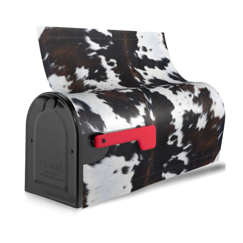 [Australia - AusPower] - Cow Print Mailbox Covers Magnetic Standard Size Mailbox Wraps Letter Post Mailbox Cover 21" X 18" for Holiday Garden Yard Decor Cow Print 
