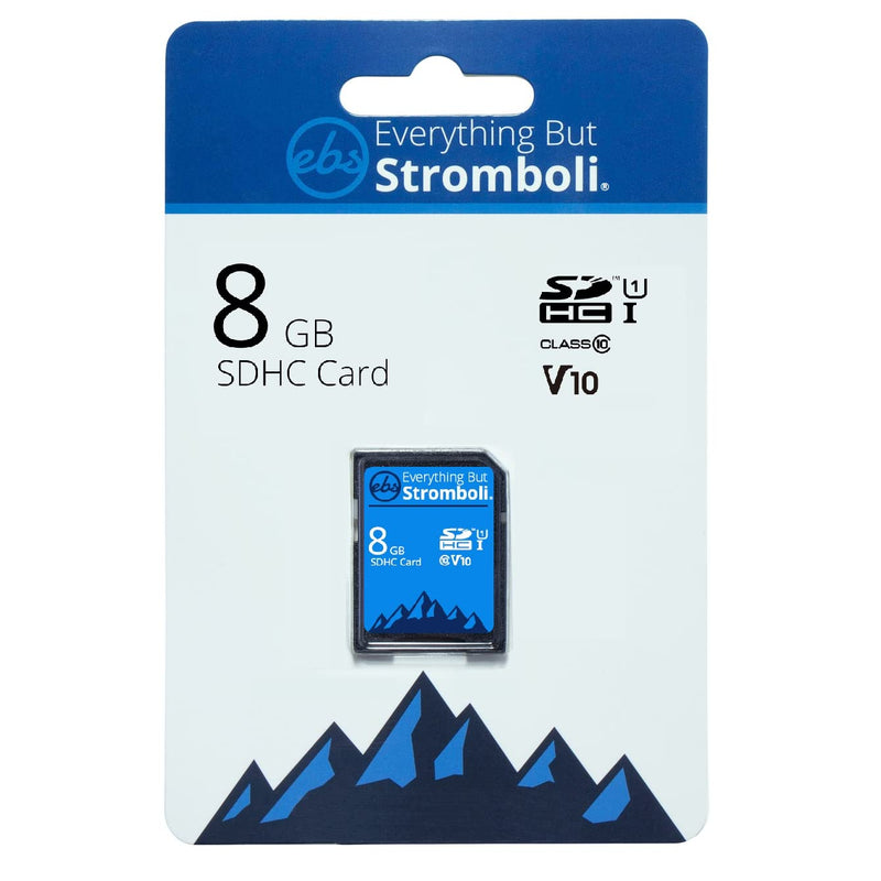 [Australia - AusPower] - Everything But Stromboli 8GB SD Card Class 10 UHS-1 U1 V10 Speed C10 8G SDHC Memory Card for Canon Powershot SX Series Works with SX530 HS, SX70, SX740, SX620, SX540, SX420 is, SX730, SX60 HS Camera 