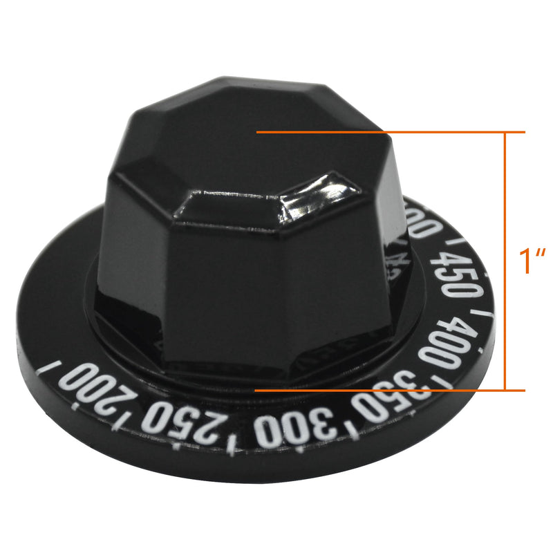 [Australia - AusPower] - GYOFFULL 1190573 Thermostat Stove Knob Dial - Off/200-550F Replacement Part Control Compatible with Southbend Range Oven Kitchen Burner Accessories 