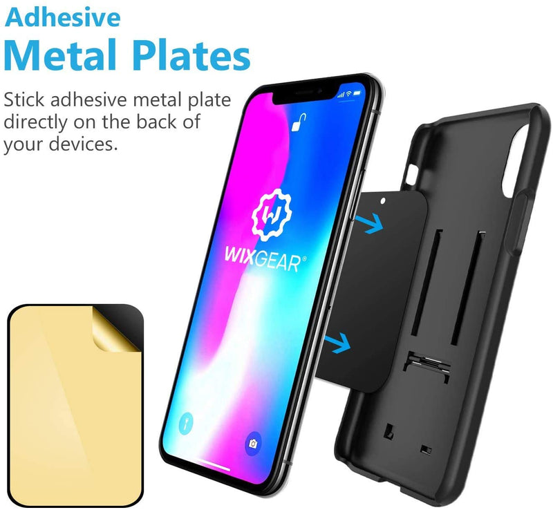 [Australia - AusPower] - WixGear Universal Visor Magnetic Car Mount Holder, for Cell Phones with Fast Swift-Snap TM Technology, Magnetic Cell Phone Mount (Visor Mount) 