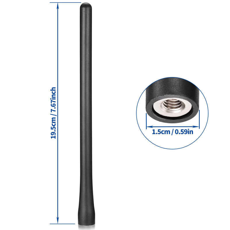 [Australia - AusPower] - Bingfu Short Car Antenna Replacement Compatible with Toyota RAV4 Corolla Honda CR-V Nissan Rogue Subaru Forester Mazda Auto Antenna 