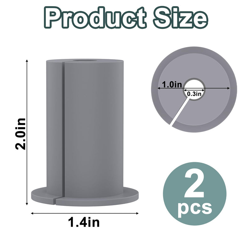 [Australia - AusPower] - Mity rain 2PCS Wall Grommets for Starlink Cable, Accessories Compatible with Starlink Mount for Streaming Organizing Protecting Cords, Feed-Through Bushings for 1 inch Hole Routing Kit 2 Pieces 