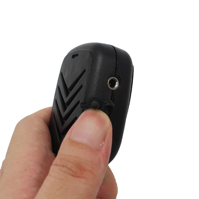 [Australia - AusPower] - GoodQbuy 2Pcs Waterproof Rainproof Shoulder Remote Speaker Mic Microphone for 2 pin Midland LXT500VP3 G227 G300 GXT500 GXT600 