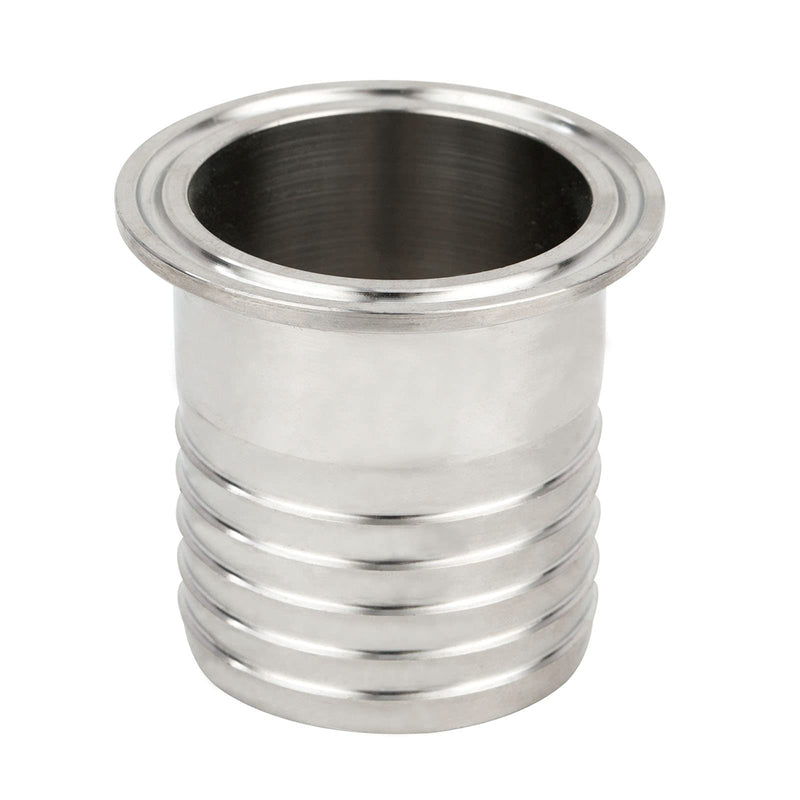 [Australia - AusPower] - Metalwork 2 Tri Clamp to 2 Hose ID Barbed Adapter SUS304 Sanitary Hose Pipe Fitting (2 inch) 2" Hose ID-2" Tri Clamp 