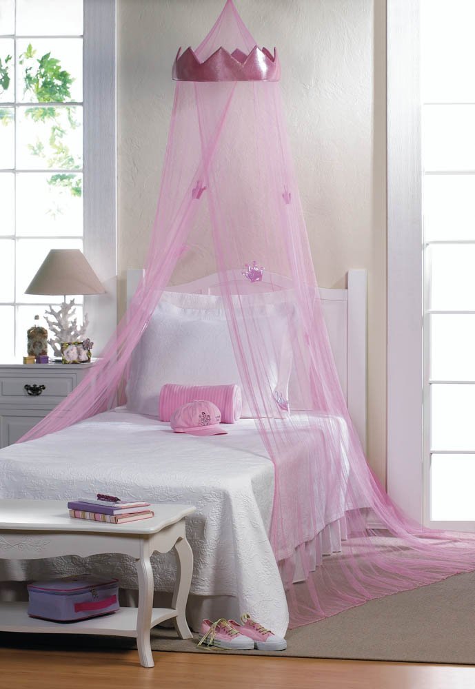 [Australia - AusPower] - Accent Plus, Mesh Girls, Mosquito Pink Princess Bed Canopy 