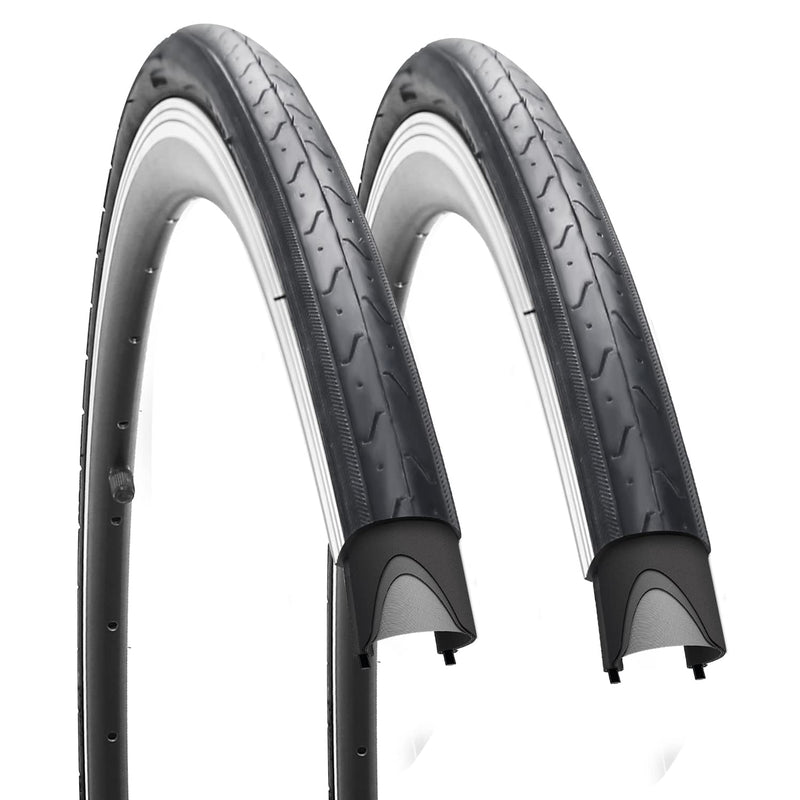 [Australia - AusPower] - Bike Tire 700x23C/25C, Road Bicycle Tire Foldable Replacement, Comfort City Commuter Tires… 700X23 