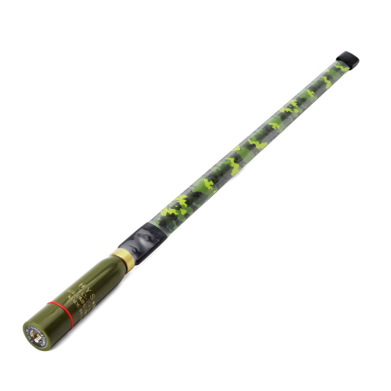 [Australia - AusPower] - HYS Tactical Camouflage Coating Dual Band 144/430Mhz 2Meter 70CM 15.3inch SMA-Male Antenna for TYT MD-UV380 MD-380 TH-UV3R TH-UV8000E YAESU VX-6R WOUXUN Kenwood 2-Way Radio HT Scanner 