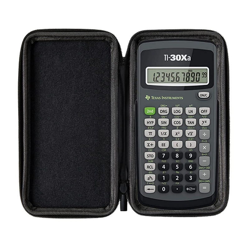 [Australia - AusPower] - WYNGS Protective Case for Texas Instruments TI-30XA / TI-30XIIS / Casio FX-300ES Plus 2 / Casio FX-991ES Plus 2 / Casio FX-115ES Plus 2 Scientific Calculator, Dark Gray TI 30 XA / TI 30 XIIS / Casio FX ES Plus Models 