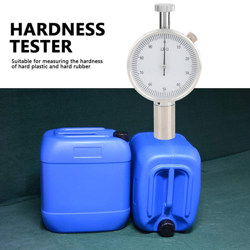 [Australia - AusPower] - Durometer Meter, D Type Lightweight Hardness Tester for Hard Rubber Hard Plastic((LX-D-1)) 