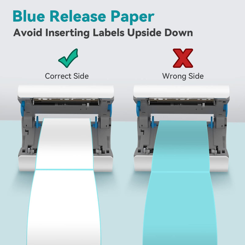 [Australia - AusPower] - Jiose Direct Thermal Shipping Label 4x6 Thermal Label Roll Mailing Labels for Thermal Printer Compatible with Rollo, Zebra, UPS USPS Ebay Shopify Etsy Mailing, BPA Free, 220 Labels/Roll 220pcs/Roll 