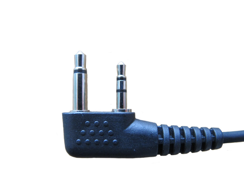 [Australia - AusPower] - bestkong Earpiece for Icom Radio IC-V8 V80 V80E V82 V85 F4026 F3G F4G F11 F11S F14 F14S F21 F21S F24 F24S G Shape Earphone Earhook Headset with Mic 2 PIN 