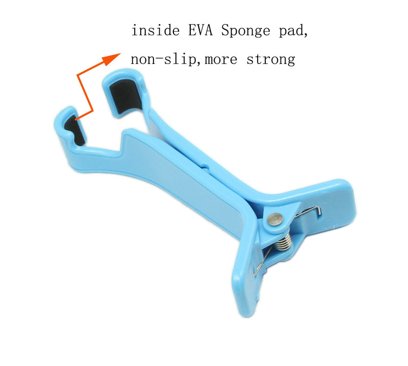 [Australia - AusPower] - Cell Phone Stand,“V” Shape Strong Spring Clip Stand, Hair Clip Shape Plastic Stand for Most of All Smart Phones 