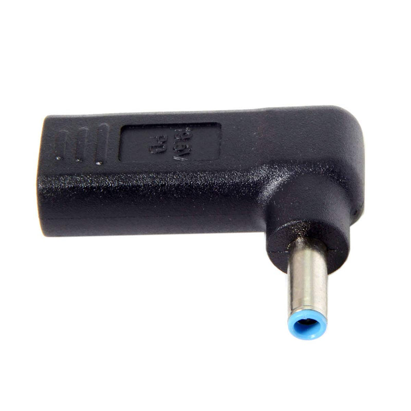 [Australia - AusPower] - CY USB 3.1 Type C USB-C to DC 4.5mmx3.0mm Adapter Emulator Trigger 90 Degree Angled 
