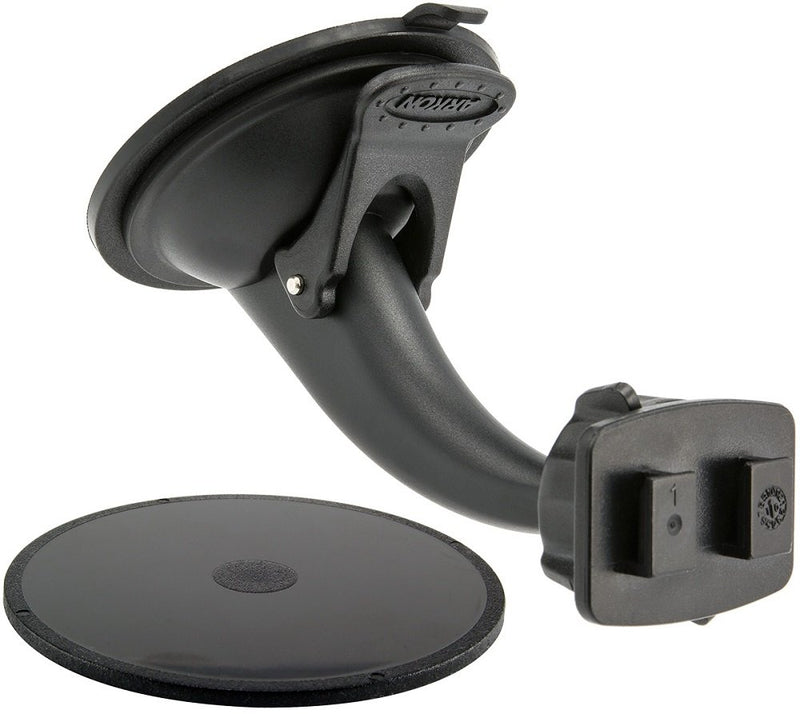 [Australia - AusPower] - ARKON Replacement Upgrade or Additional Windshield Dashboard Sticky Suction Mount for Dual T Holders - Retail Packaging - Black 