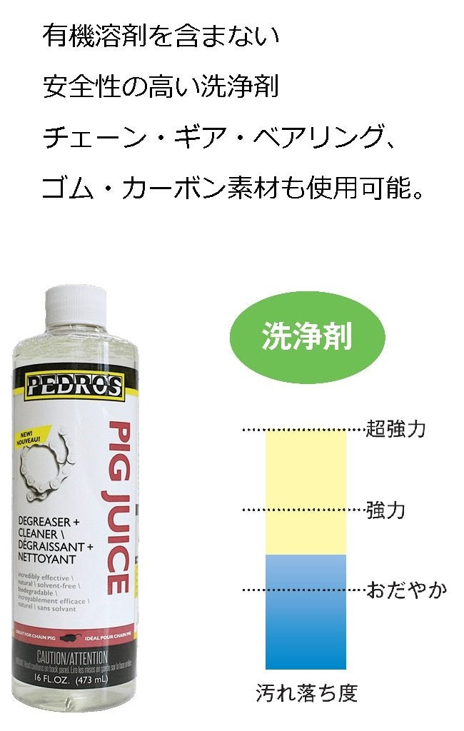 [Australia - AusPower] - Pedro's Pig Juice Chain Cleaner One Color, 16oz 