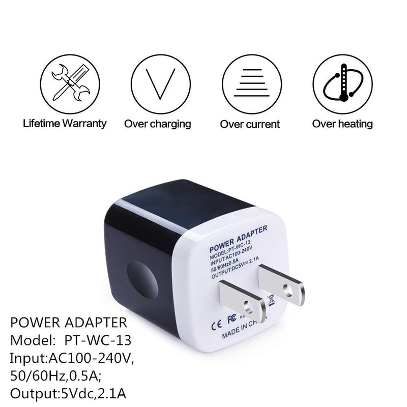 [Australia - AusPower] - Dual USB Car Charger Kit, HUHUTA 3 in 1 Car Adapter Kit Fire Tablet Car Charger Wall Charger Car Power Adapter with 6ft Android Phone Cord for Samsung Galaxy S7 Edge/S7/S7, Note 5, Moto E6, LG K20 