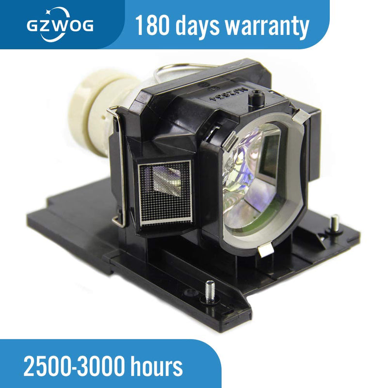 [Australia - AusPower] - Gzwog DT01021 Replacement Projector Lamp Bulb with Housing for Hitachi CP-2010/X2010N/X2011N/X2510/X2510E/X2510N/X2511N/X2514WN/X3010/X3010E/X3010N/X3011/X3014N/X3511/WX3011N/ ED-X40/X42/X45/X45N/X42N 