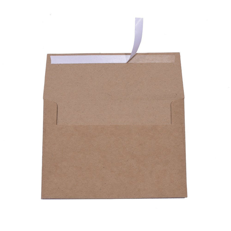 [Australia - AusPower] - A1 Small Envelope - Mini Brown Kraft Paper Envelopes| Self Sealing |Perfect sized envelopes for personalize gift cards, wedding envelopes or Birthday Party place cards- 5.125 x 3.625 Inches (A1) A1 (5.125 x 3.625 Inches) 