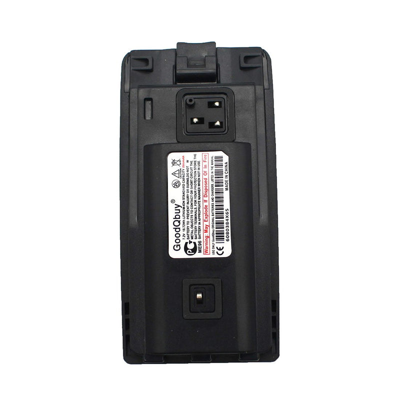 [Australia - AusPower] - GoodQbuy 2600mAh 7.2V Replacement Two-Way Radio Battery for Motorola Radios CP110 RDU2020 RDU4100 RDU4160d RDU4160 RDV2080D RDV5100 RLN6305B RLN6308B RLN6351B + Belt Clip 