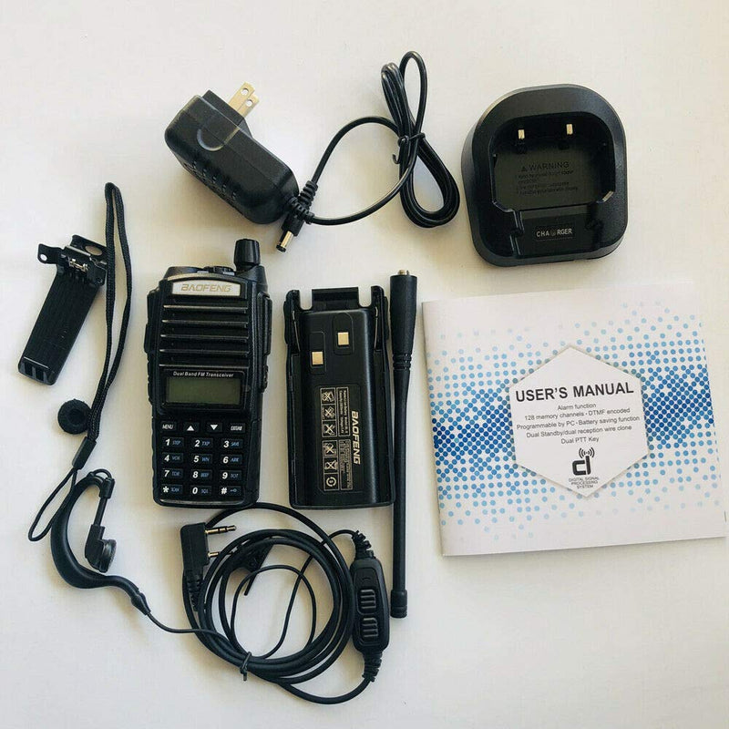 [Australia - AusPower] - Baofeng UV-82 8 Watts High Power 2-Way Radio Dual Band UHF VHF Triple Power 8w/5w/1w Walkie Talkie 