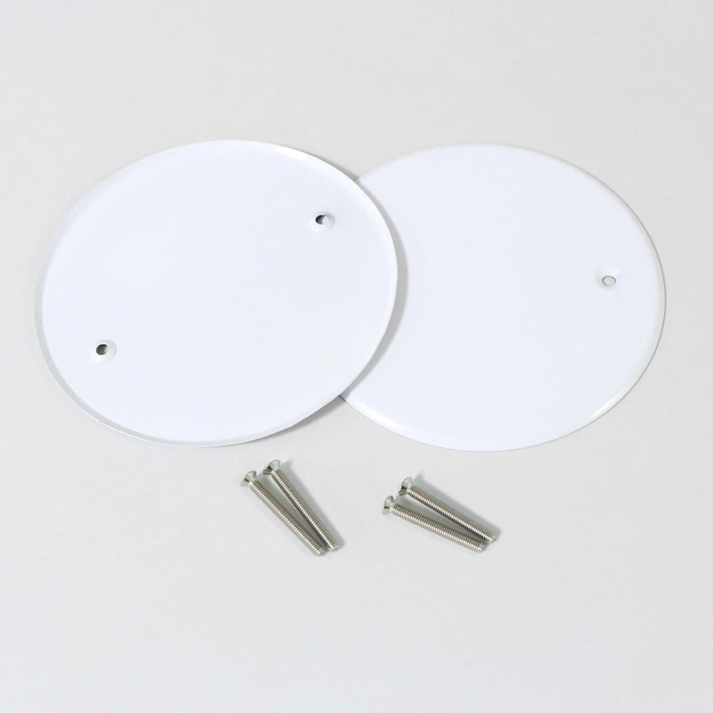 [Australia - AusPower] - Qlvily 4PCS 5" Ceiling Cover Plate, Round Electrical Box Cover, Ceiling Hole Cover, Screws Included 