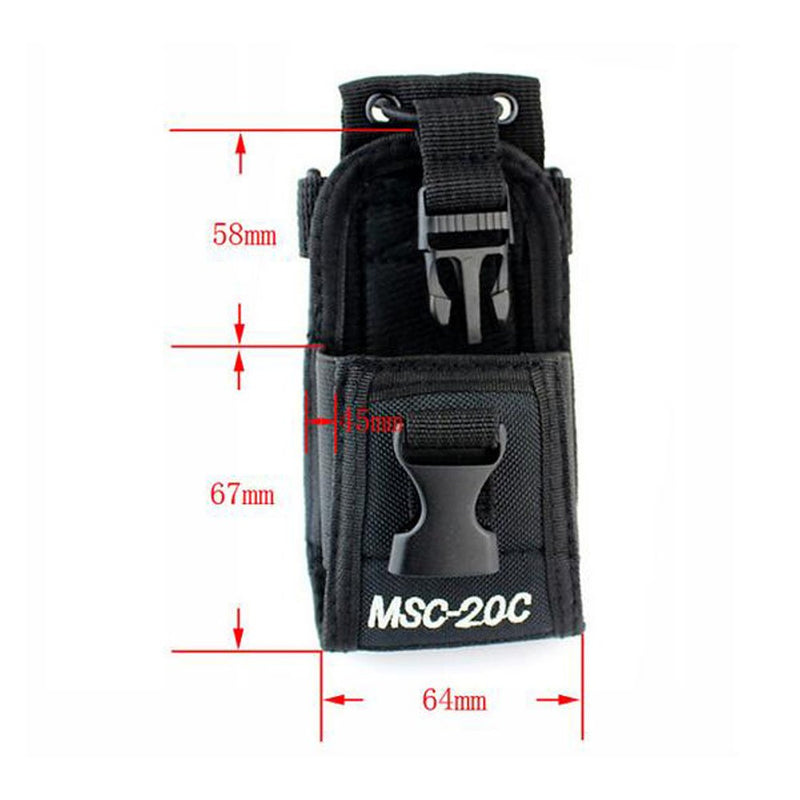 [Australia - AusPower] - Dreamworth 5-Pack 3in1 Multi-Function Universal Pouch Bag Holster Case Msc-20C Compatible with Motorola Kenwood Midland Icom Yaesu GPS Pmr446 