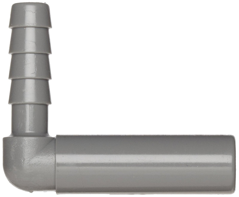 [Australia - AusPower] - John Guest Acetal Copolymer Barbed Tube Fitting, 90 Degree Elbow, 3/8" Stem OD x 1/4" Hose ID (Pack of 10) 
