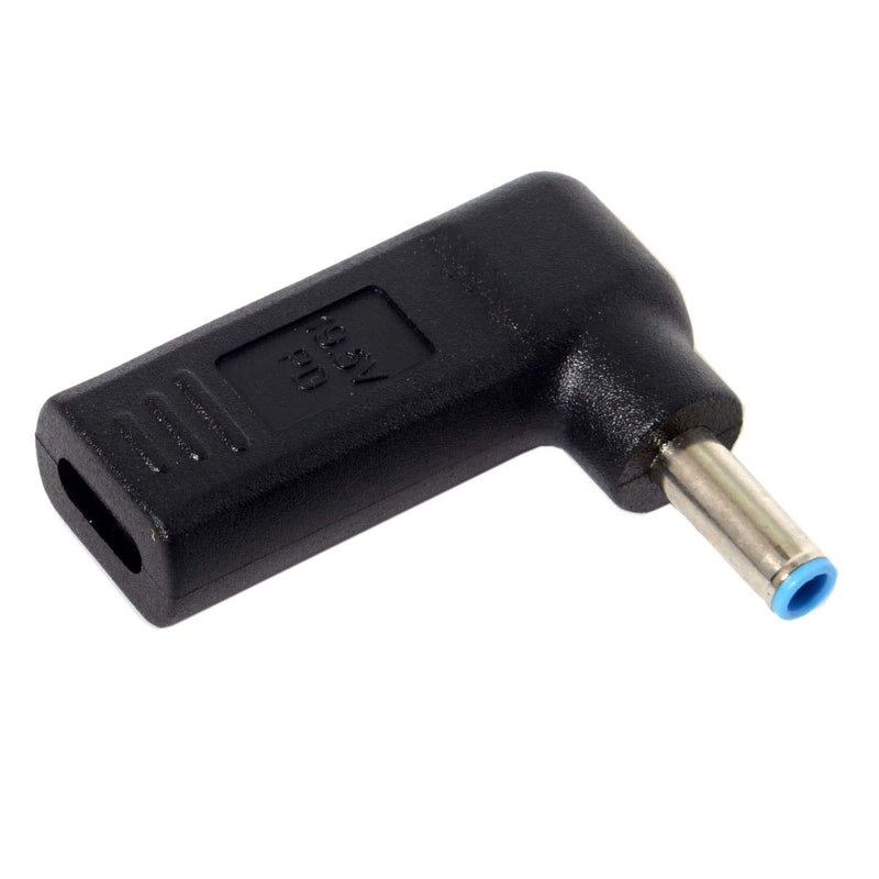 [Australia - AusPower] - CY USB 3.1 Type C USB-C to DC 4.5mmx3.0mm Adapter Emulator Trigger 90 Degree Angled 