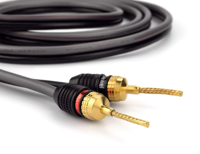 [Australia - AusPower] - Deadbolt Flex Pin Banana Plugs for Spring Loaded Speaker Terminals, 6 Pairs Gold Plated Plugs 