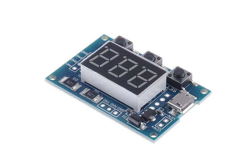 [Australia - AusPower] - KNACRO 2-Channel Independent PWM Generator Adjustable Duty Cycle Pulse Frequency Module Suitable for Serial Communication 