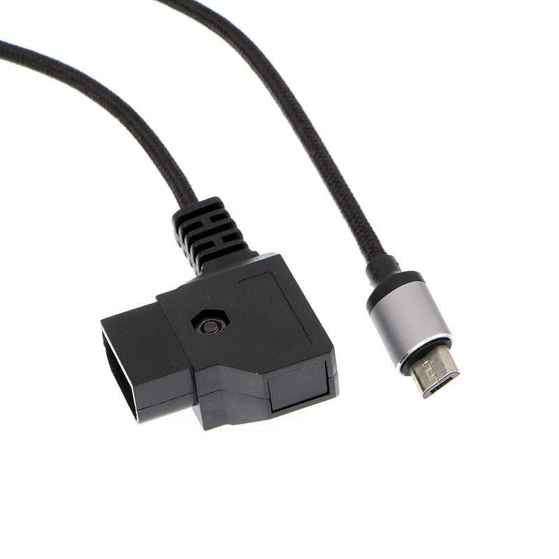 [Australia - AusPower] - Uonecn Micro USB to D Tap Male Motor Power Cable for Tilta Nucleus Nano USB Cables 