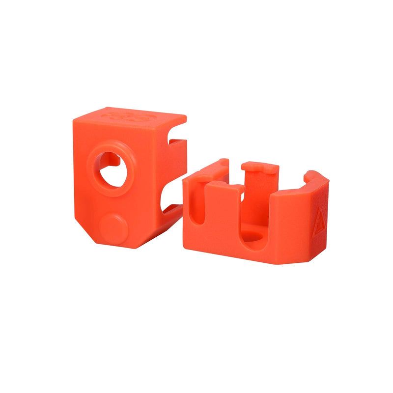 [Australia - AusPower] - BIQU 3D Printer Heater Block Silicone Cover, 4pcs Silicone Sock Heater Block Cover 3D Priner Parts Silicone Sleeve Protective Cover for Phaetus Dragon Hotend Extruder Heater Block Protect Hotend 