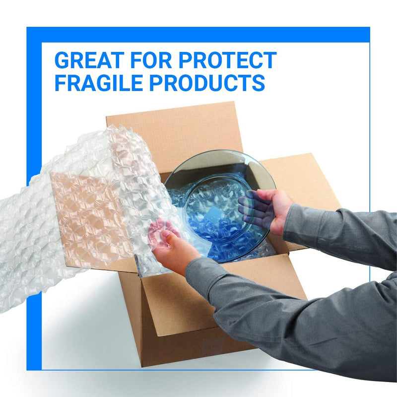 [Australia - AusPower] - Bubble Cushioning Wrap Rolls, 3/16" x 12" x 36' ft Total, Perforated Every 12" for Packaging, Shipping, Mailing 1 Rolls: 12 in x 36 ft 