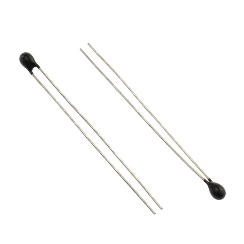 [Australia - AusPower] - E-outstanding NTC Thermistor 20PCS MF52-103-3435B Negative Temperature Coefficient Thermistors Resistor Black Head Temperature Sensors 